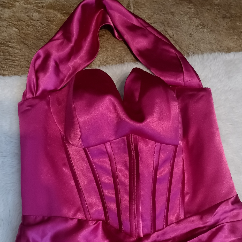 Pink Prom Dress - Picture 2 of 7